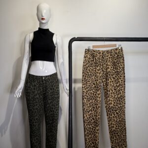 Pantalones Jeans Animal Print Leopardo