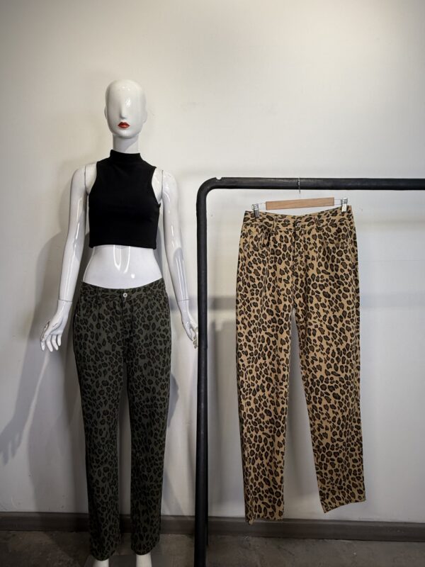 Pantalones Jeans Animal Print Leopardo